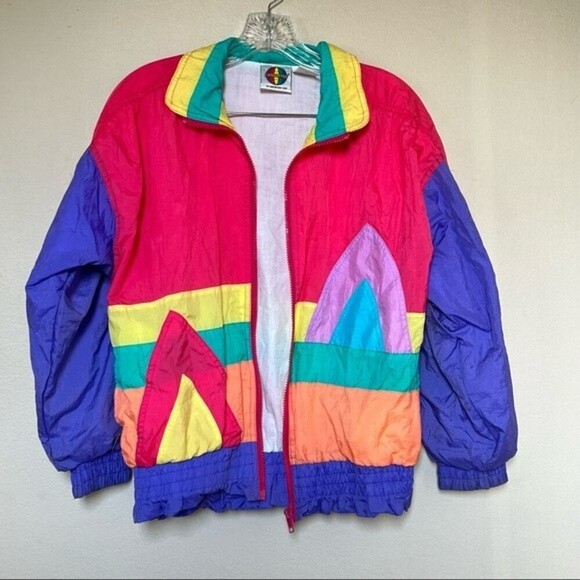 London Fog Jackets & Blazers - Vintage London Fog Retro Windbreaker Jacket Size S